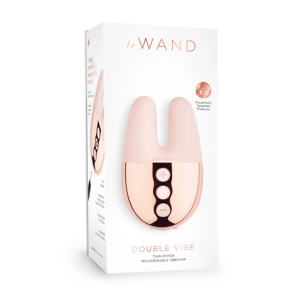 Le Wand - Double Vibe Mini Vibrator - Rose Gold Le Wand - Double Vibe Mini Vibrator - Rose Gold 照片-9