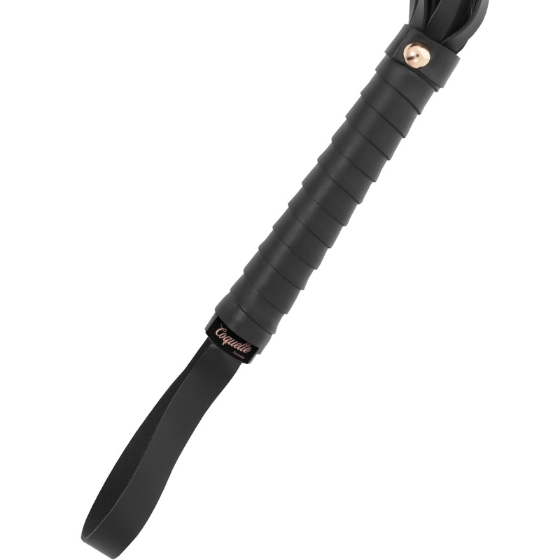 Coquette chic desire fantasy vegan leather whip.
Raise the ... Coquette - Chic Desire Flogger - Black photo-2