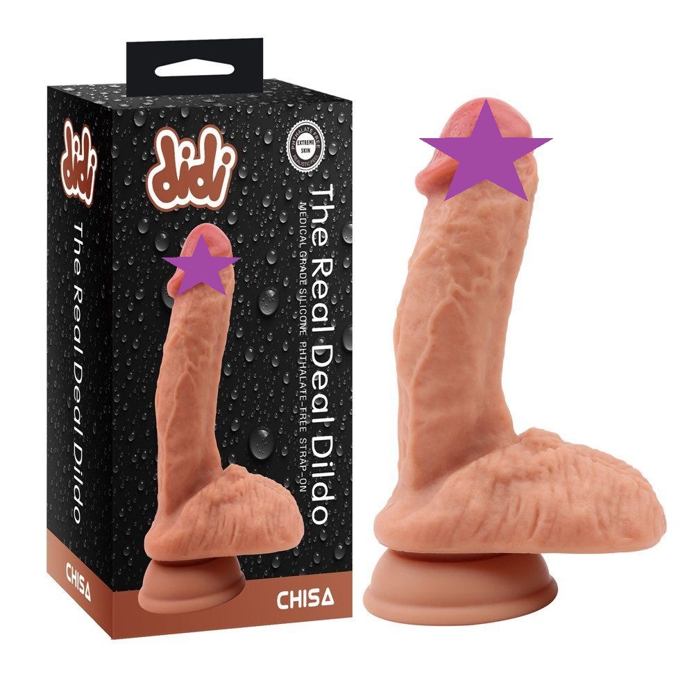 Anti-Bacterial, Better-Than-Real, Strong Suction Cup.
Mater... Chisa - The Real Deal Dildo - Flesh photo-2
