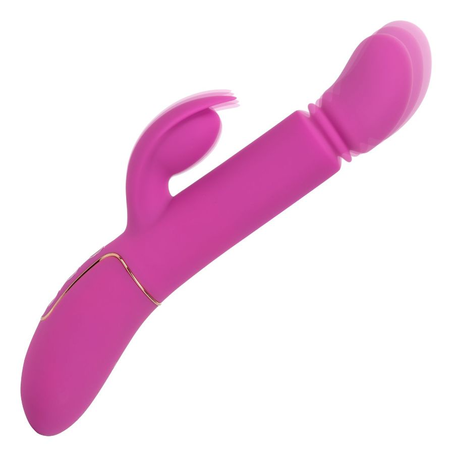 The power of a sex machine in the palm of your hand – now th... CEN - Shameless Slim Player Thrusting Vibe - Purple photo-4