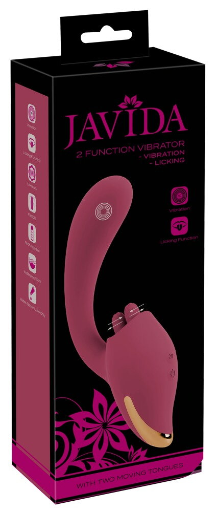 Dual stimulation with innovative licking function!
The sophi... Javida - Licking 2 Function Vibrator - Purple photo-13