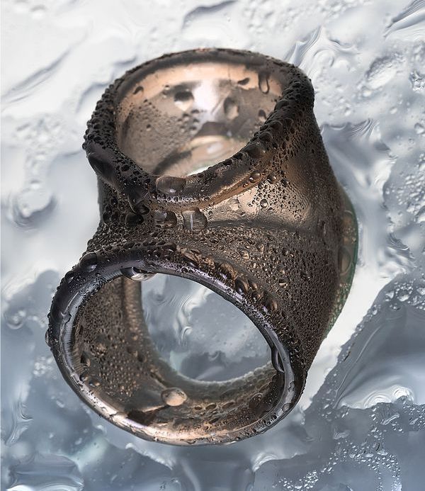 The penis ring will allow you to enhance the sensations and ... XLover - Cock Ring - Black photo-8