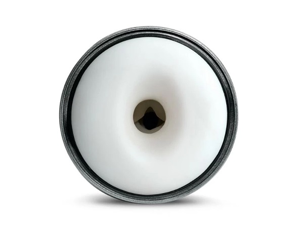 Delve deep during play sessions with this masturbation strok... So Divine - Pleasure Cup Masturbator - Black photo-3