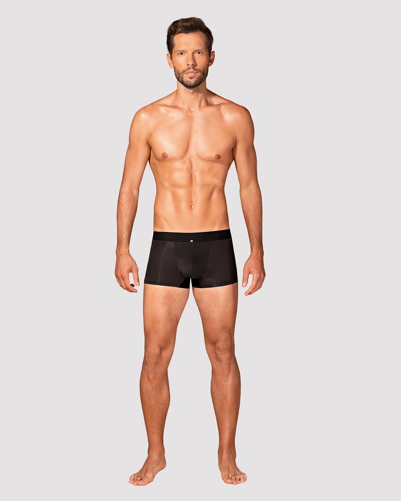 Sexy men’s boxer shorts from the Boldero collection. The int... Obsessive - Boldero Boxers - Black - S/M photo-4