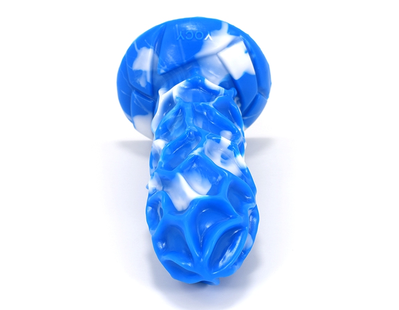 Ancient Mythical Beast -JiOt silicone anal plug, realistic a... FAAK - Mythical Beast JiOt Plug - Blue/White photo-6