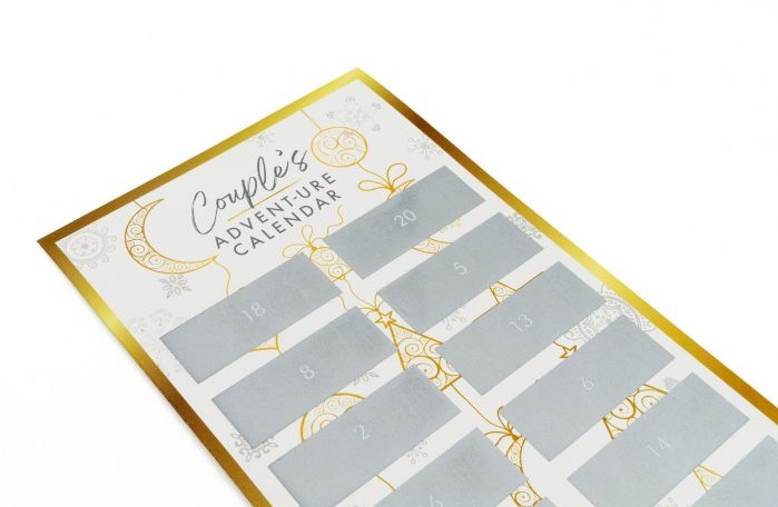 The word Advent means “coming” in Latin and we hope this nau... Creative C - Couple's Adventure Scratch Calendar photo-2