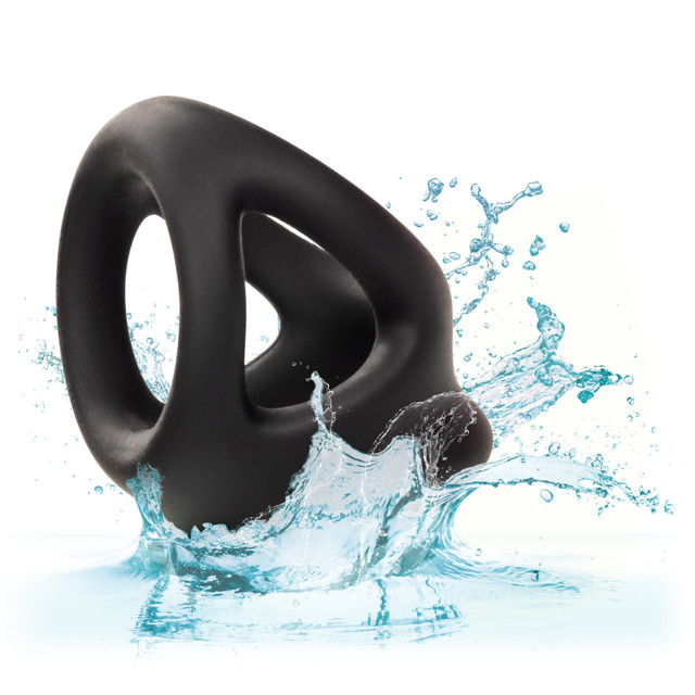 From bashful beginners to erotic experts, the Alpha Liquid S... CEN - Alpha Dual Cage Ring - Black photo-9