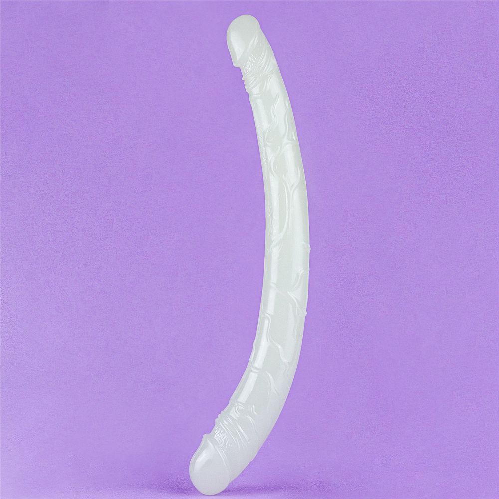 Illuminate your darkest pleasures with Lumino play dildo.
Lu... Lovetoy - 14" Lumino Play Double Dildo - Clear photo-6