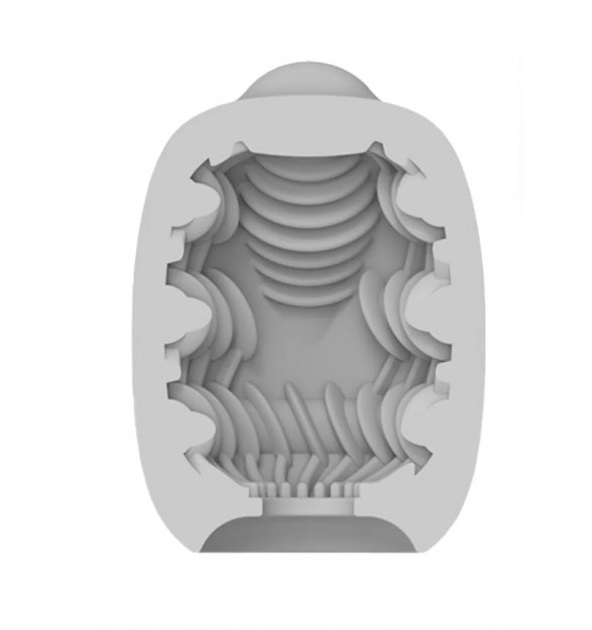 The unisex masturbator sleeves from Vibeggs are versatile an... Vibeggs - Rib Delight Vibro Egg photo-2