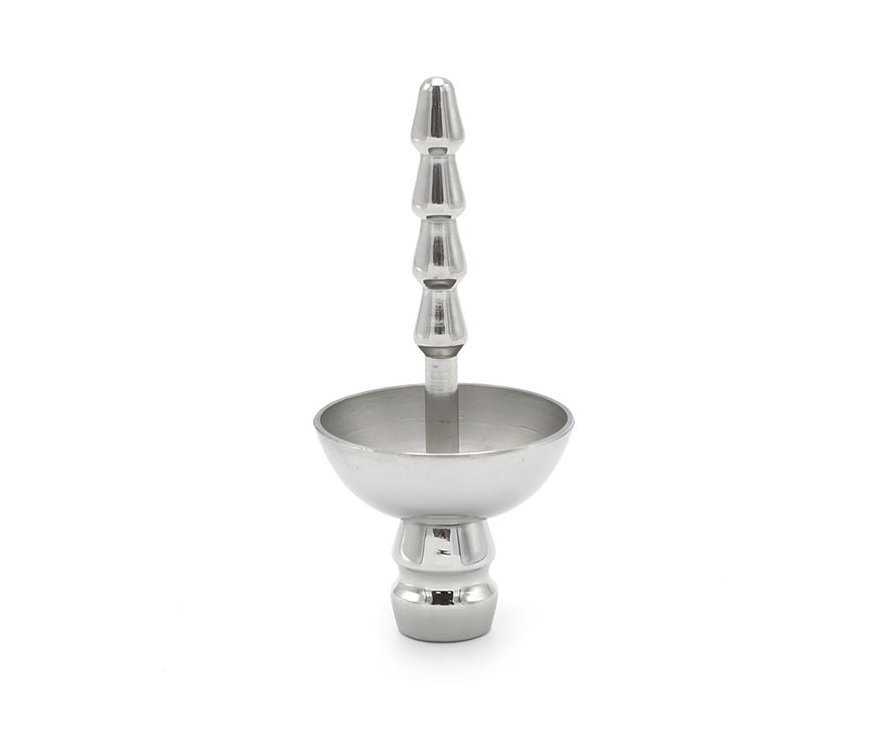 Enjoy the experience of a penis plug with this stainless ste... Kiotos - Umbrella Cock Plug 8mm photo-5