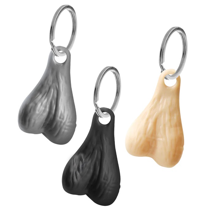 Introducing Big Nuts Keychain, for when you want to add some... Big Ballers - Nuts Keychain Set photo-6