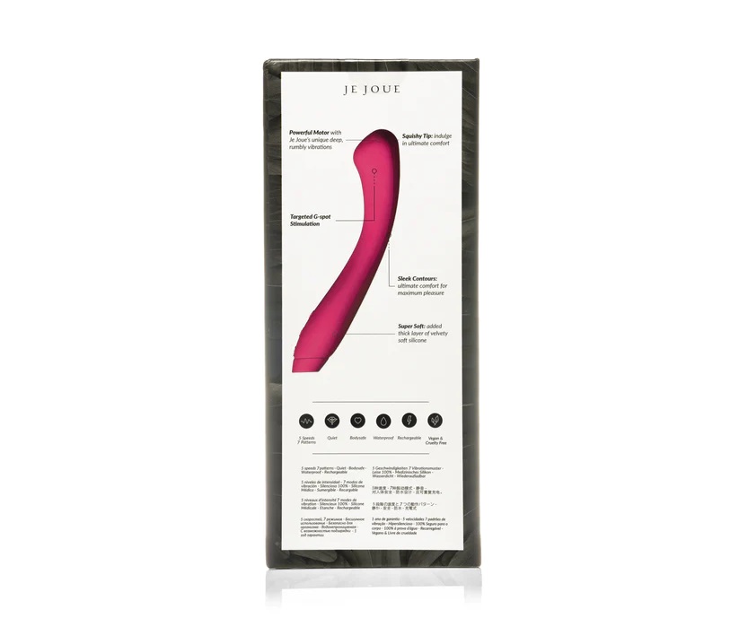 Juno, the G-Spot Goddess! Juno is the world's softest, s... Je Joue - Juno G-Spot Vibrator - Fuchsia photo-8