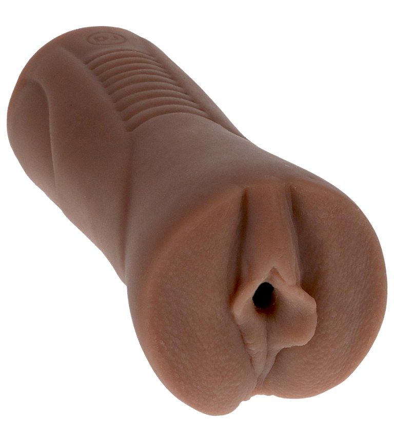 Smoldering beauty Honey Gold joins the line of Signature Str... Doc Johnson - Honey Gold Pocket Pussy - Caramel photo-3