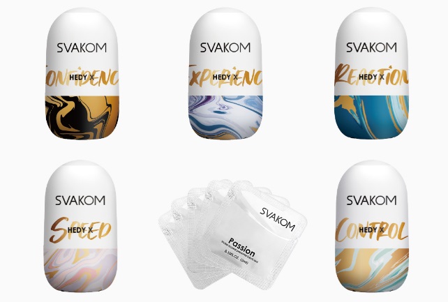 Pleasure knows no limits. Experience next-level satisfaction... SVAKOM - Hedy X Reaction - Translucid photo-8