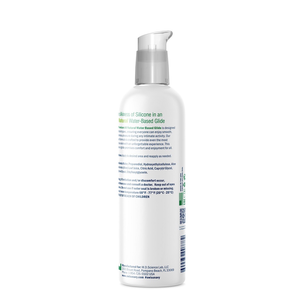 Swiss Navy Natural Personal Lubricant was created for all sk... Swiss Navy - Natural Lubricant - 237ml photo-2
