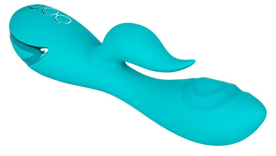 The playful California Dreaming Collection brings star-studd... CEN - CalDream Santa Monica Pulsation Vibrator - Blue photo-5