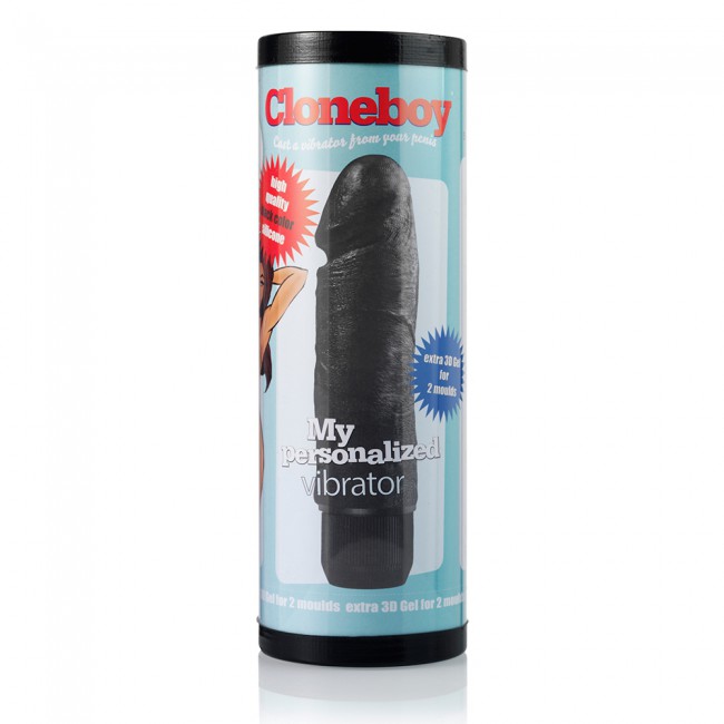 With this box you will be able to make a molding of your pen... Cloneboy - 3D Mold Vibrator - Black photo-2
