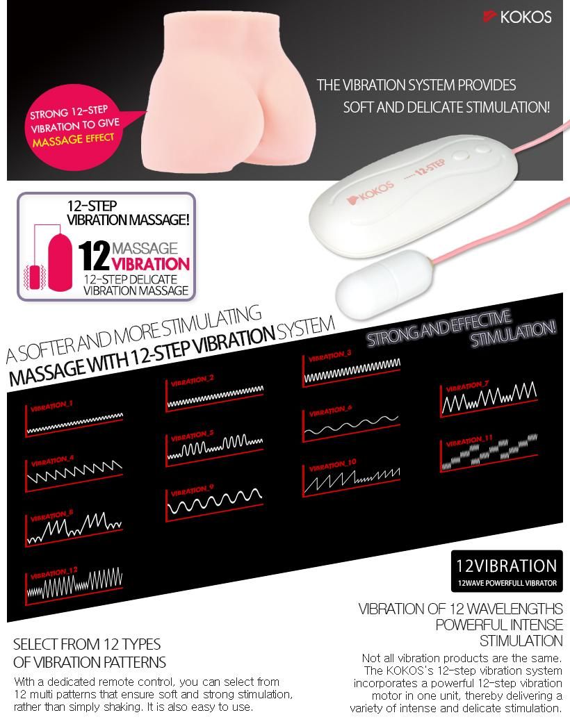 This product is medium sized buttocks masturbation device, m... Kokos - Cleo Butt Masturbator photo-7