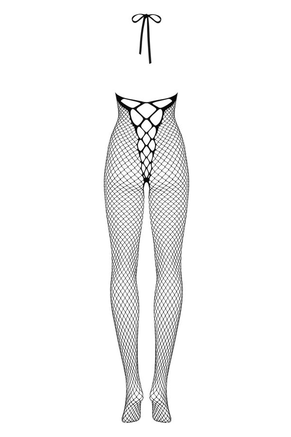 Awesome bodystocking with openwork mesh.
eye-catching, intr... Obsessive - Bodystocking N106 - Black - S/M/L photo-8