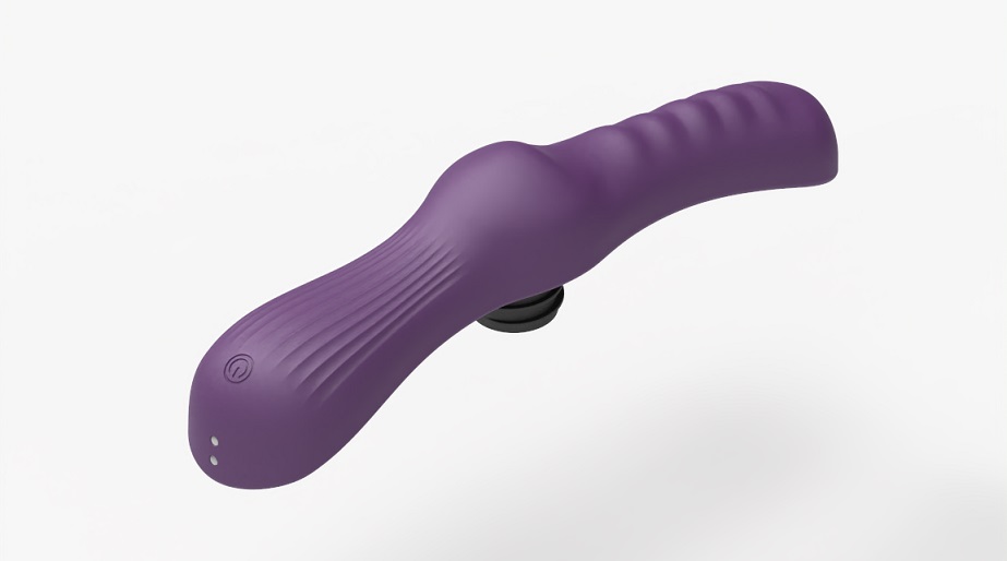 The hands-free sit-on Bouncy Bliss vibrator offers an extens... Bouncy Bliss - Flow Vibro Grinder Pillow - Purple photo-12