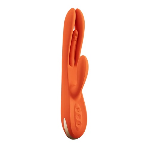 Honey Play Box - Terri Tapping Rabbit App Vibrator - Orange photo