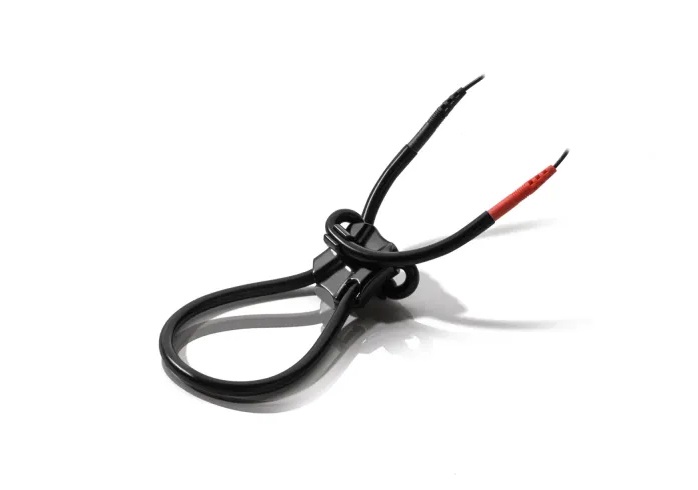 Have you been a little devil again? Lucky you, because while... Mystim - Heavenly Henry Electro Penis Strap - Black photo-2
