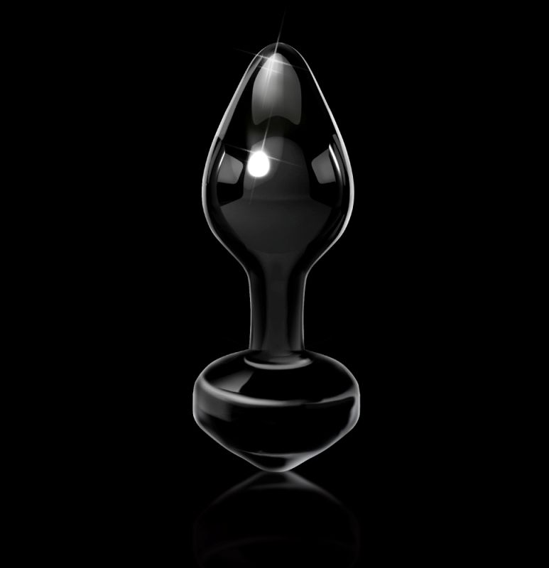Elegant, upscale, and hand-crafted with amazing attention to... Icicles - Anal Plug No.44 - Black photo-3