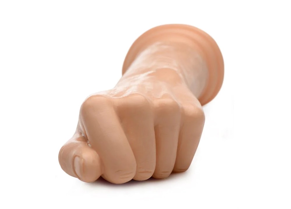 Prepare to punish that hole! Master the next level of insert... Master Series - Knuckles Clenched Fist - Flesh photo-4
