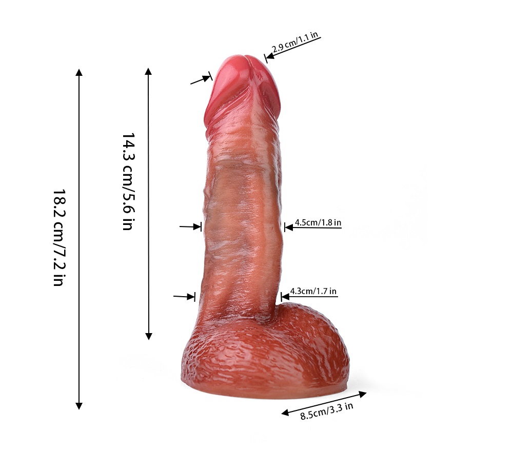Real feel pretty dildo with viens and ergonomic shape
Mater... FAAK - Ramses Realistic Dildo - Black photo-12