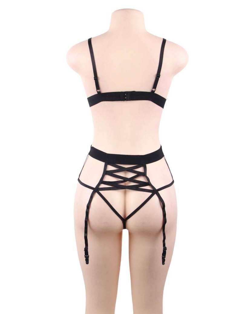 Love Affair Black Lace Teddy
Material &nbs... Ohyeah - Love Affair Teddy - Black - XL photo-7