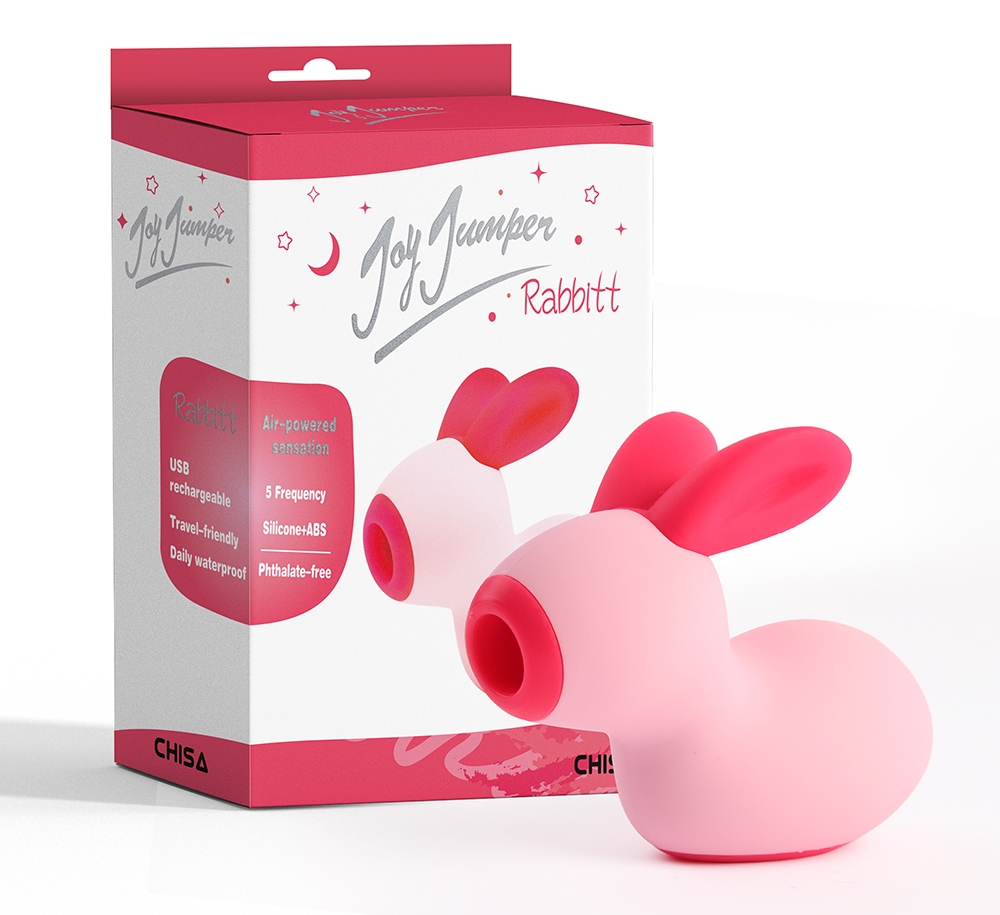 Air-powered sensation,5 Sucktion Frequency, Phthalate free
... Chisa - Rabbitt Clitoral Stimulator - Pink photo-6