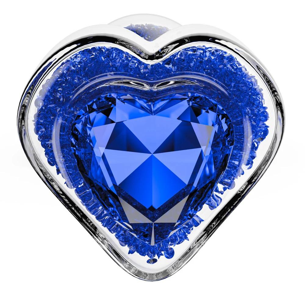 Radiate elegance with Oh My Gem Prestige, a luxurious anal p... Oh My Gem - Prestige Butt Plug - Blue photo-7