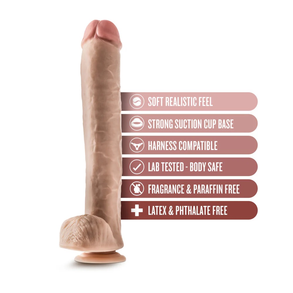 The doctor will see you now! Look out for Dr. Michael! Stick... Dr. Skin - Dr. Michael Dildo 35cm - Beige photo-4