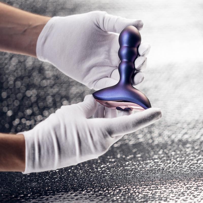 This stylish anal vibrator from the Hueman collection is a m... Hueman - Interstellar Anal Vibrator - Purple photo-8
