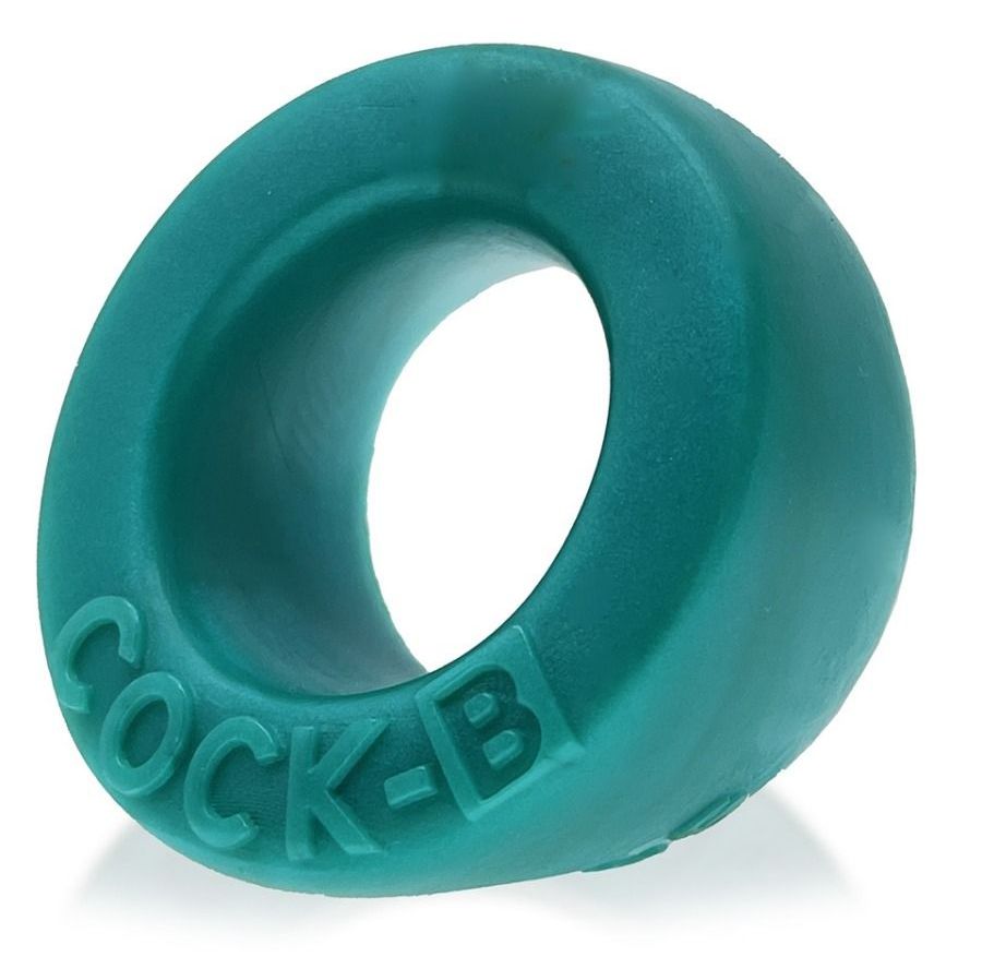COCK-B is a lush, squishy-soft “padded” cockring that’s perf... Oxballs - Cock-B Bulge Cockring - Peacock photo-3