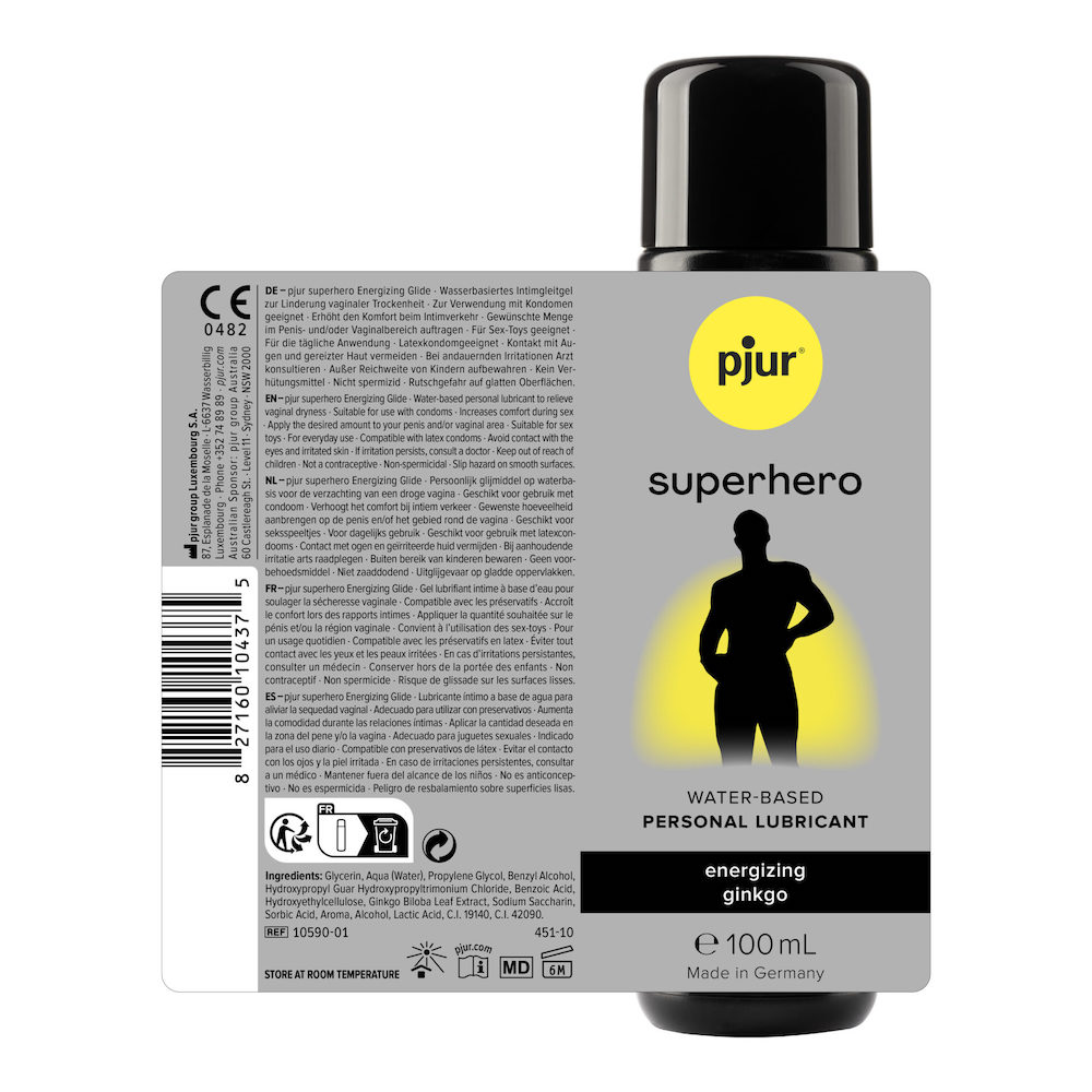 If you want excitement in the bed to reach another level, Pj... Pjur - Superhero Energizing Glide - 100ml photo-3