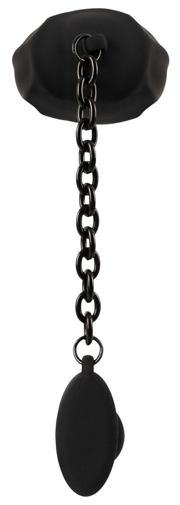 Exciting equipment for penis, balls, anus and perineum!
The ... Black Velvets - Ball Cage w Butt Plug photo-5