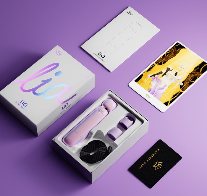 LIA Suction Massager, Is a un iquely designed, elegant perso... Zalo - Lia Suction Massager - Lavender Purple photo-13