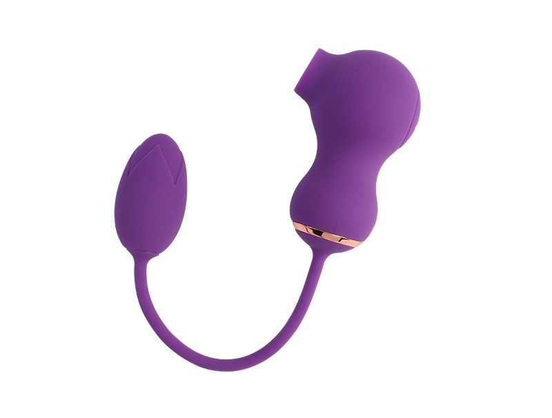 7 Suction Patterns, 7 Vibration Patterns, IPX6, Magnetic US... Chisa - Rusher Clitoral Vibrator - Purple photo-2