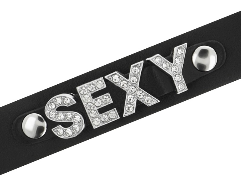 Discover Coquette chokers! The perfect complement for your f... Coquette - Choker Sexy Vegan Leather - Black photo-3