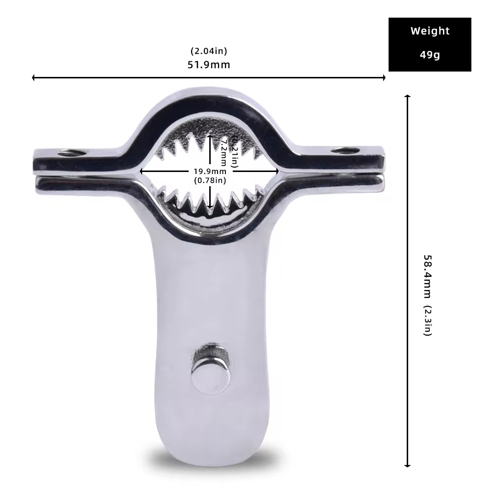 Material: 304 Stainless steel
Inner diameter: 19.9*7.2mm
Ou... FAAK - Psyche Goddess Nipple Clamps photo-5