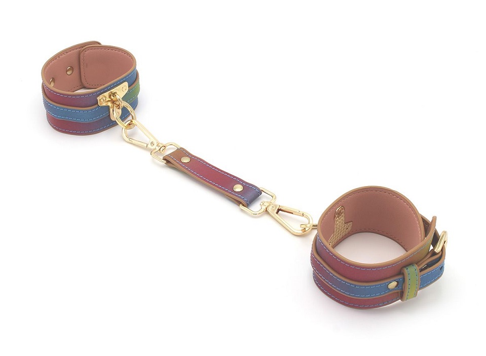 These gorgeous rainbow coloured ankle cuffs are a must have ... Kiotos - Ankle Cuffs - Rainbow photo-7