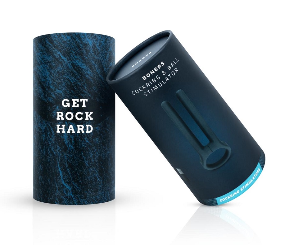 With the Boners Cockring & Ball Stimulator, you are guarante... Boners - Cock Ring & Ball Stimulator - Blue photo-10