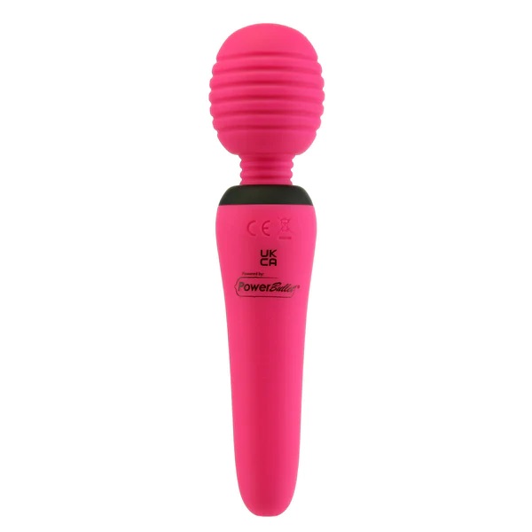 The Groove is a portable pink palm-sized wand that is ready ... Palmpower - Groove Mini Wand - Pink photo-3