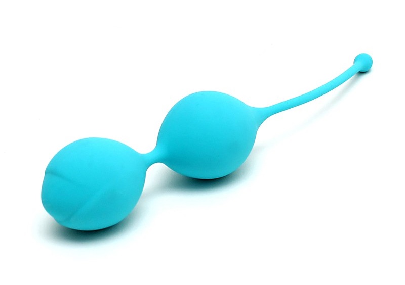 These small shaped kegel balls help you to train your pelvic... Rimba - Brussels Kegel Balls 30mm - Blue photo-2