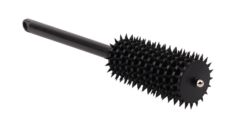 Stimulating Pinwheel With Sharp Rollers, Great In Combinatio... Chisa - 12 Row Spiky Pinwheel - Black photo-5