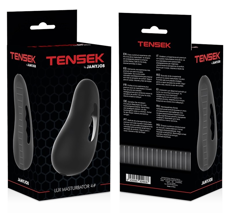 Enjoy a completely new experience. The innovative TENSEK 4 m... Jamyjob - Tensek 4 Extreme Masturbator - Black photo-4