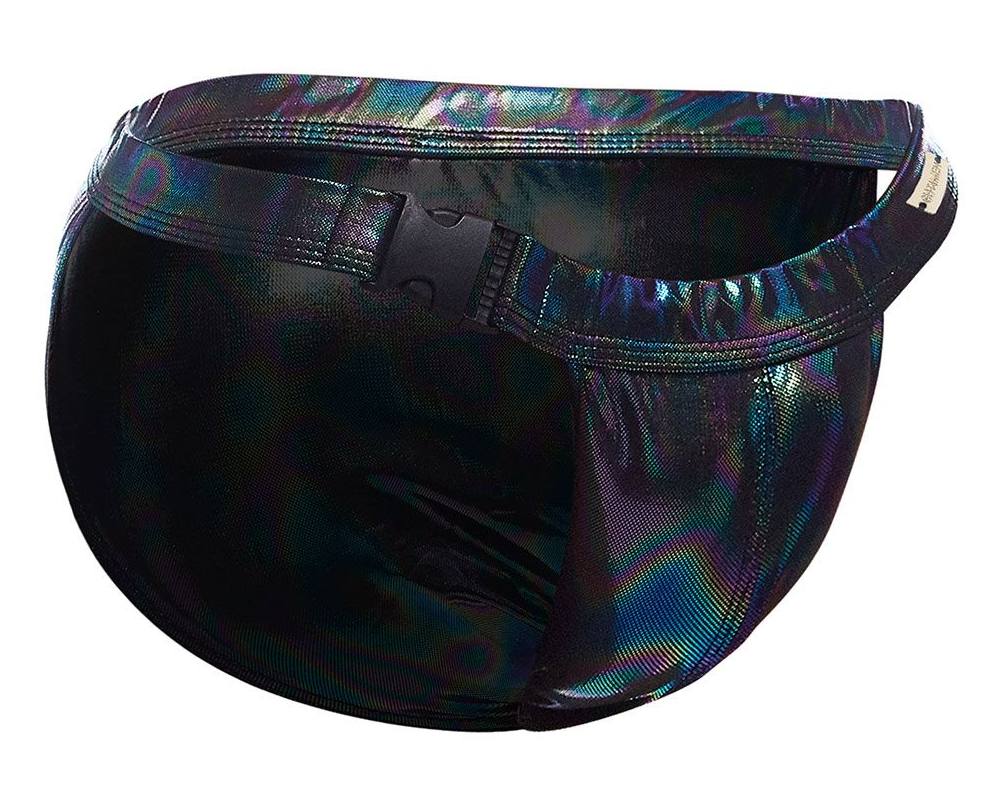 This low-cut bikini is the perfect pair for those who priori... Cut4men - Tanga Brief - Black - S photo-4