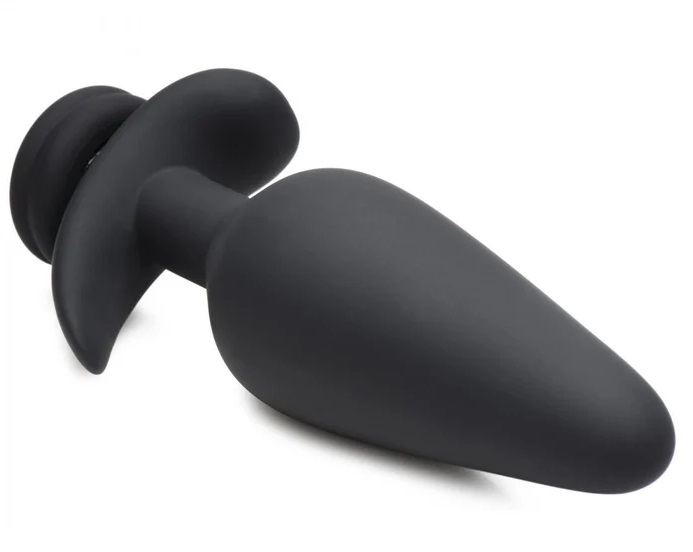 Add vibration to your tail! These interchangeable plugs are ... Tailz - Snap-On Vibro Anal Plug XL - Black photo-3