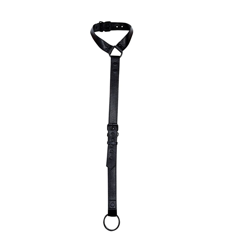 This innovation is no longer a myth, it is a reality; it ope... Cut4men - C-Ring Harness w Collar - Black photo-5
